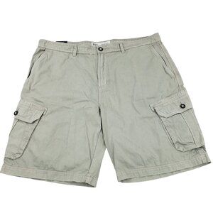NEW Buckle BKE Cargo Shorts Men 40 Athletic Fit Y2K Skater Khaki Gray Preppy
